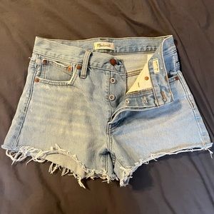 Madewell relaxed denim shorts
